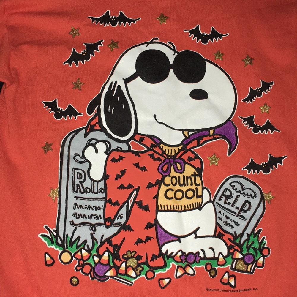 Vintage Snoopy Halloween sweatshirt
